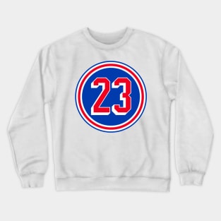 Adam Fox Number 23 Jersey New York Rangers Inspired Crewneck Sweatshirt